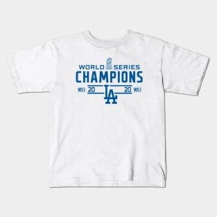 World series champions 2020 mode blue Kids T-Shirt